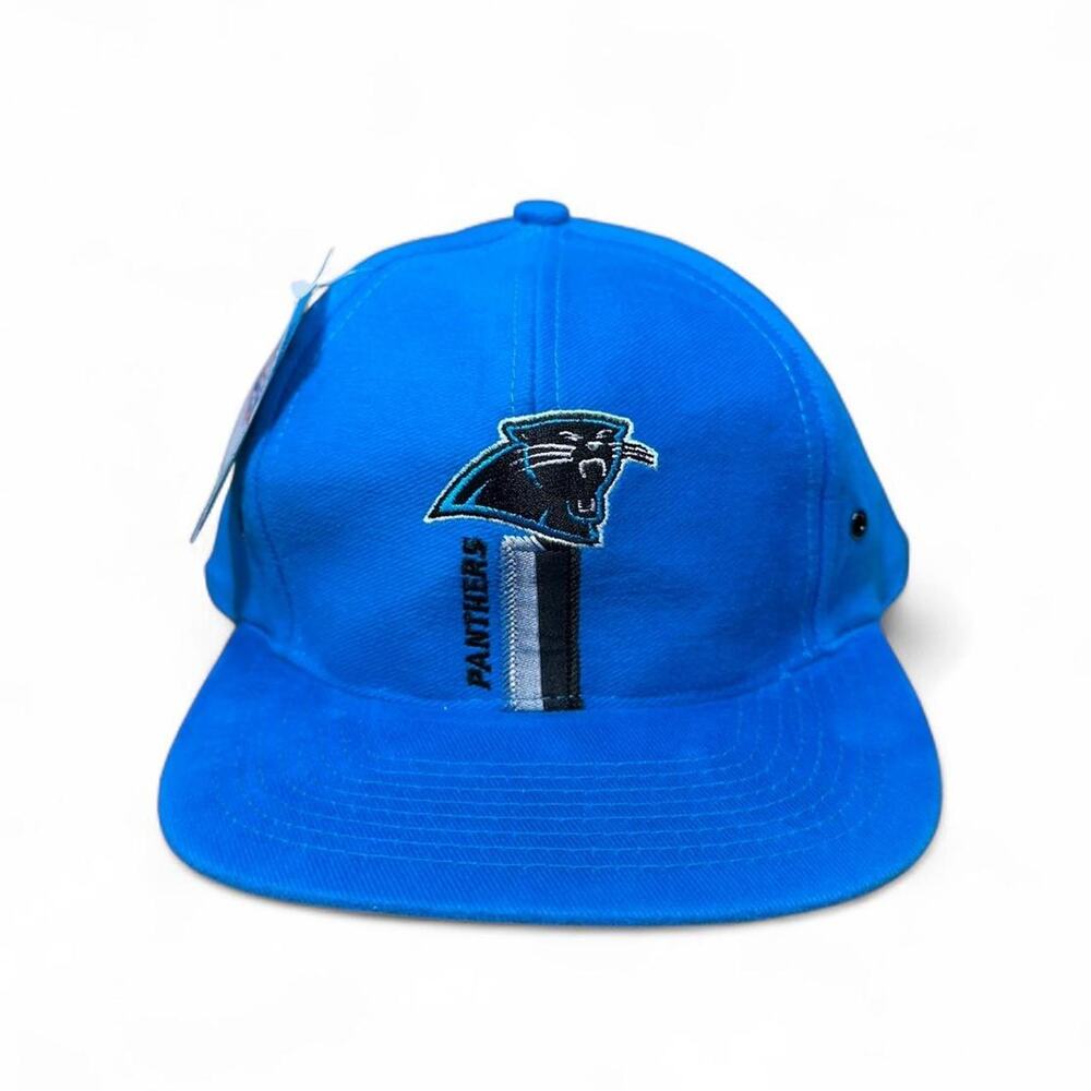 Vintage 90s logo 7  Panthers snapback hat nwt